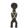 LANADECO Bustes Et Statues Personnage Takwimu Bois De Manguier Noir H46,5cm