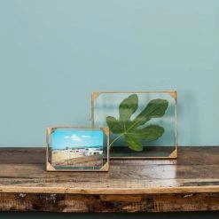 Chehoma Cadres Et Albums Photos Porte Photo En Laiton Doré -Décoration de porte Soldes porte photo en laiton dore 2