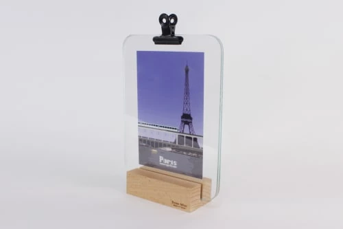 Reine Mère Cadres Et Albums Photos Porte Photo Verrière Pince Noire 21x15cm 6 Reine Mère Cadres Et Albums Photos Porte Photo Verrière Pince Noire 21x15cm – Image 6