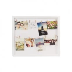 Umbra Cadres Et Albums Photos Porte Photos Mural Pour 5 Cadres, Métal Doré -Décoration de porte Soldes porte photos mural pour 5 cadres metal dore 5