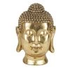 Maisons Du Monde Objets Déco De Jardin Statue Bouddha En Polyrésine Dorée H60