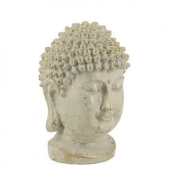 MOYCOR Bustes Et Statues Statue Buddha En Résine Dorée