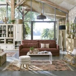 Maisons Du Monde Bustes Et Statues Statue Cactus En Fibre Végétale H55 -Décoration de porte Soldes statue cactus en fibre vegetale h55 1000 11 37 180109 7