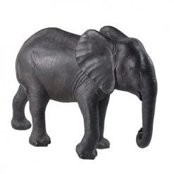 Maisons Du Monde Objets Déco De Jardin Statue éléphant Noire Mate H72