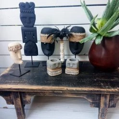 My Bliss Home Bustes Et Statues Statue En Pierre H22 X L7 Cm -Décoration de porte Soldes statue en pierre h22 x l7 cm 5