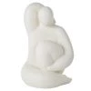 Maisons Du Monde Bustes Et Statues Statue Femme Assise Blanche H53