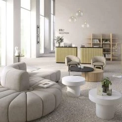 Maisons Du Monde Bustes Et Statues Statue Femme Assise Blanche H53 -Décoration de porte Soldes statue femme assise blanche h53 1000 15 6 213739 4