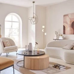 Maisons Du Monde Bustes Et Statues Statue Femme Assise Blanche H53 -Décoration de porte Soldes statue femme assise blanche h53 1000 15 6 213739 5