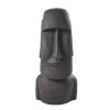 Maisons Du Monde Objets Déco De Jardin Statue Géant île De Pâques Noire H81