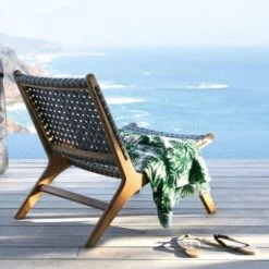 Maisons Du Monde Objets Déco De Jardin Statue Géant île De Pâques Noire H81 -Décoration de porte Soldes statue geant ile de paques noire h81 1000 12 32 190395 4