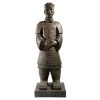 Maisons Du Monde Bustes Et Statues Statue Guerrier De Xian En Fibre D'argile Marron H 124 Cm