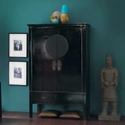 Maisons Du Monde Bustes Et Statues Statue Guerrier De Xian En Fibre D'argile Marron H 124 Cm -Décoration de porte Soldes statue guerrier de xian en fibre d argile marron h 124 cm 1000 6 4 116116 6