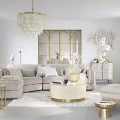 Maisons Du Monde Bustes Et Statues Statue Perroquet Sur Branche Blanche Et Doré Mat H121 -Décoration de porte Soldes statue perroquet sur branche blanche et dore mat h121 1000 5 33 209666 2