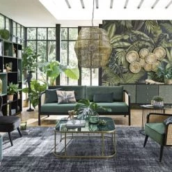 Maisons Du Monde Bustes Et Statues Statue Perroquet Verte Et Noire H117 -Décoration de porte Soldes statue perroquet verte et noire h117 1000 1 15 200669 3