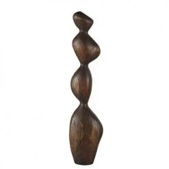 Maisons Du Monde Bustes Et Statues Statue Totem En Bois D'acacia Marron H73