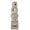 Maisons Du Monde Objets Déco De Jardin Statue Totem En Magnésium Beige H152
