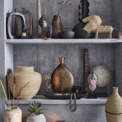 Maisons Du Monde Bustes Et Statues Statuette Macaque Multicolore H51 -Décoration de porte Soldes statuette macaque multicolore h51 1000 1 29 209662 2