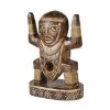 Maisons Du Monde Bustes Et Statues Statuette Totem Brun Et Marron Foncé H28