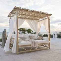 Maisons Du Monde Bustes Et Statues Totems Déco En Argile Grise Blanchie (x2) H121 -Décoration de porte Soldes totems deco en argile grise blanchie x2 h121 1000 1 31 210648 2