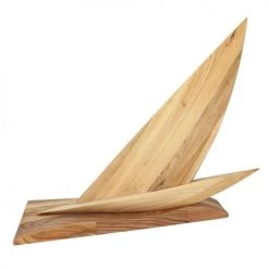 Now’s Home Bustes Et Statues Voilier Décoratif En Orme Massif